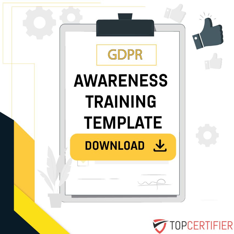 GDPR Awareness Training Template